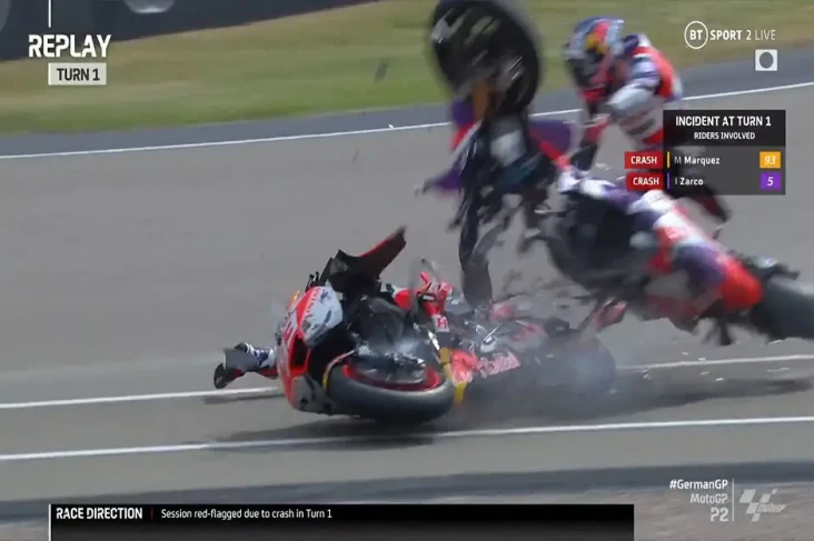 Mengerikan! Marquez...