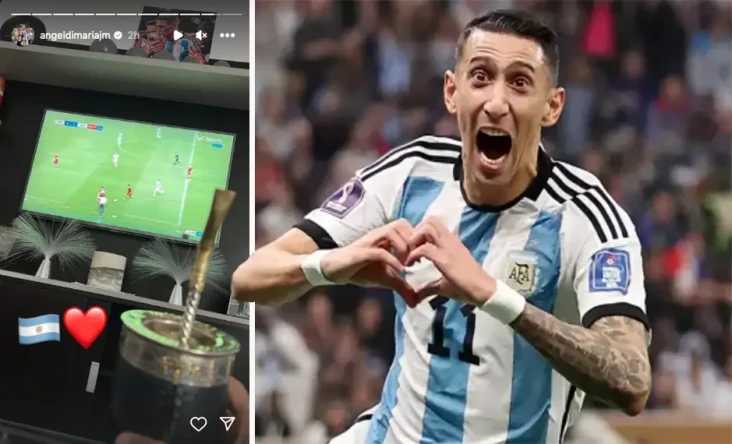 Angel Di Maria Nonton...