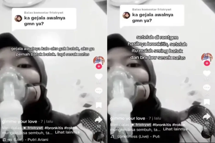 Perempuan Ini Idap Bronkitis...