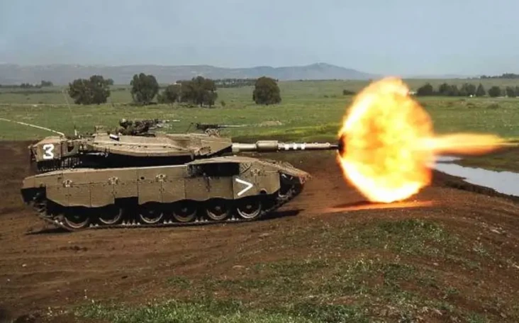 Tank Merkava untuk Pertama...