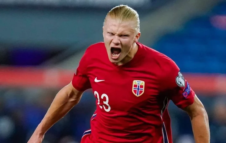 Ulah Erling Haaland...