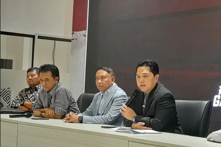 Erick Thohir Tunjuk...