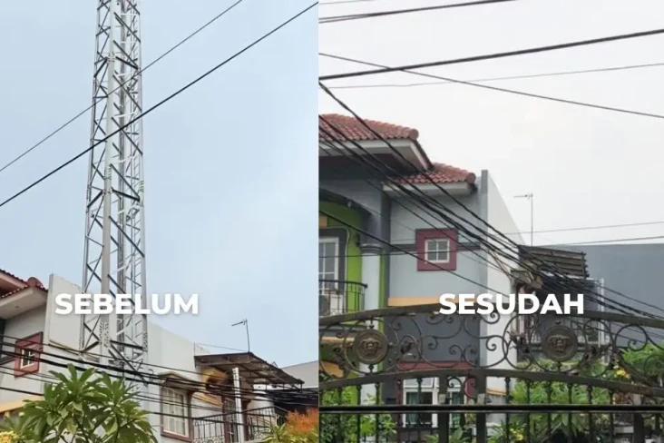 Tak Kantongi Izin, Tower...