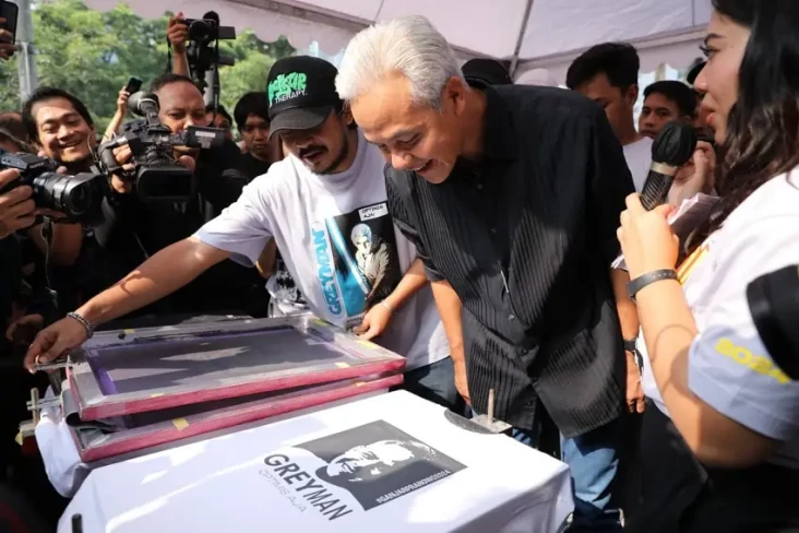 Semringahnya Ganjar...