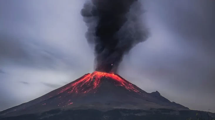 Letusan Gunung Api Menimbulkan...