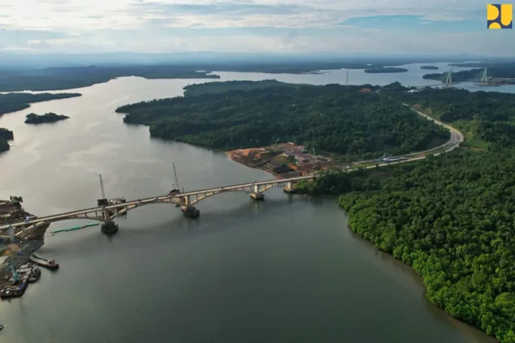 Bangun Jembatan IKN-Balikpapan...