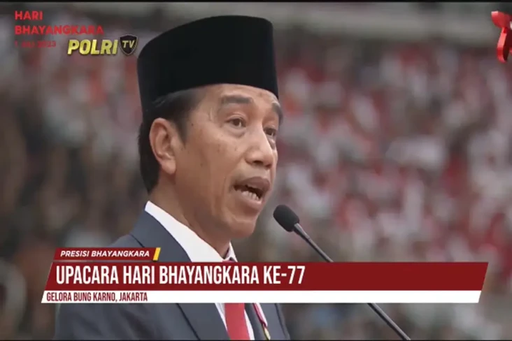 Jokowi Ibaratkan Polri...