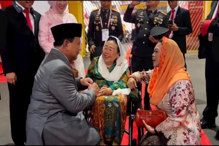 Prabowo Bertemu Istri...