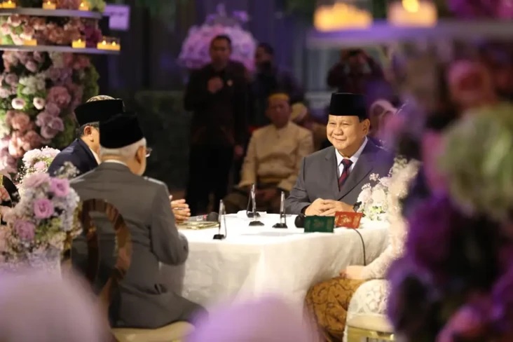 Prabowo dan Wapres Maruf...