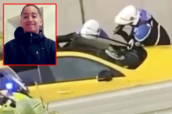 Polisi Prancis ke Nahel...