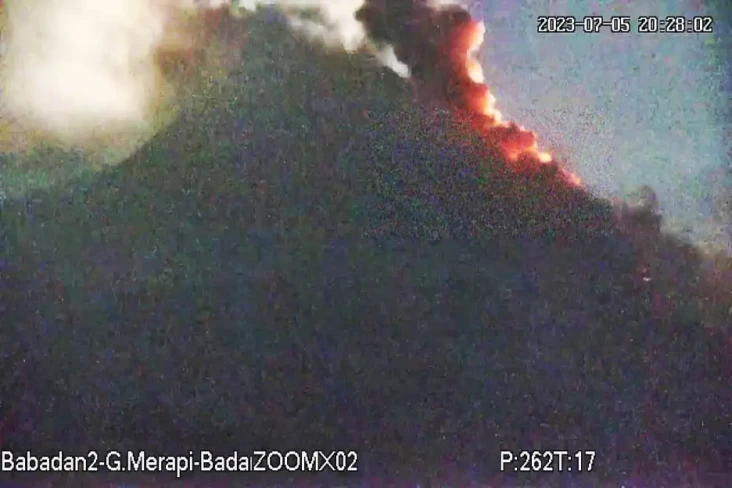Rabu Malam, Gunung Merapi...