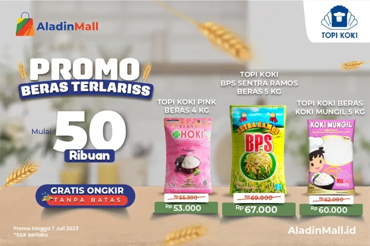 Serbu Promo Beras Terlaris...