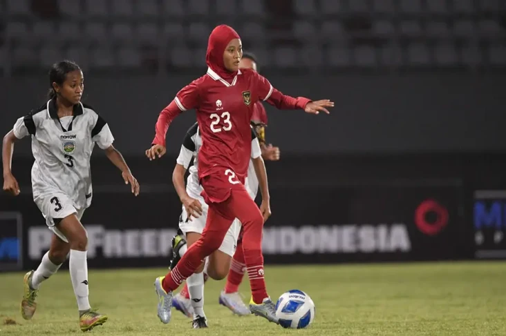 Pemain Timnas Putri...