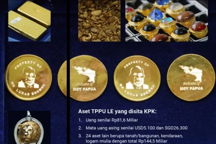 Penampakan Koin Emas...