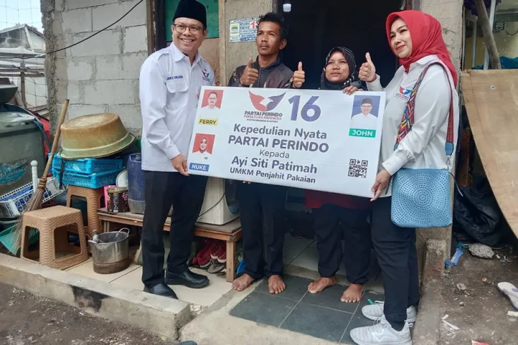 Bagikan Bantuan, Bacaleg...