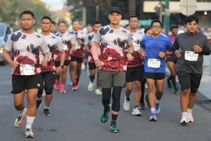 Ganjar dan Ribuan Pelari...
