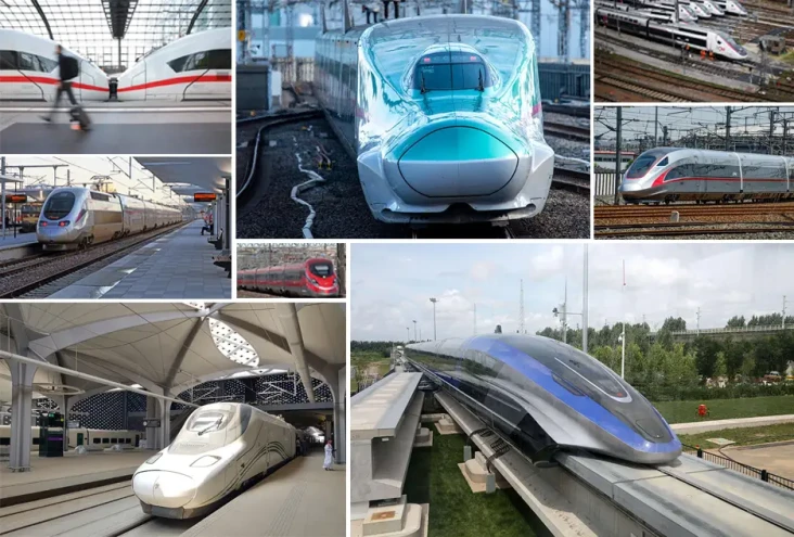 10 Kereta Tercepat di...