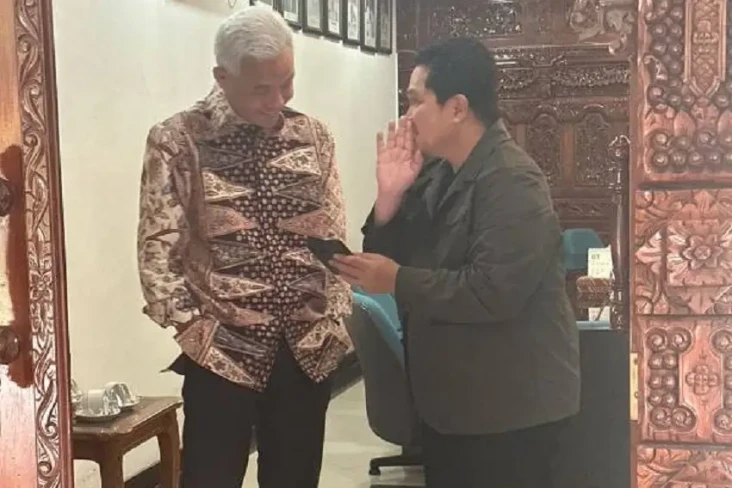 Survei LSI: Ganjar Pranowo-Erick...