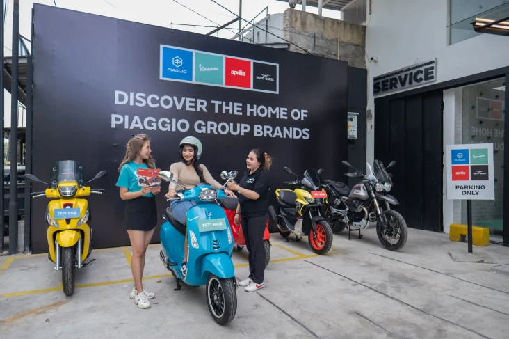 Buka Diler Baru, Piaggio...