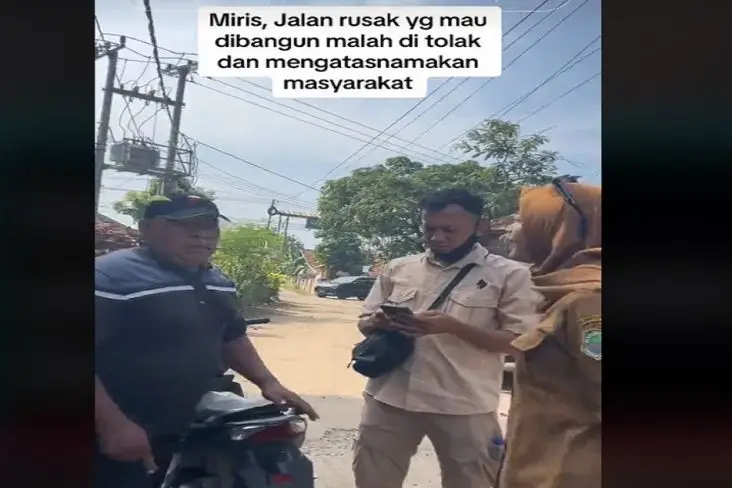 Viral Kades Cantik Lawan...