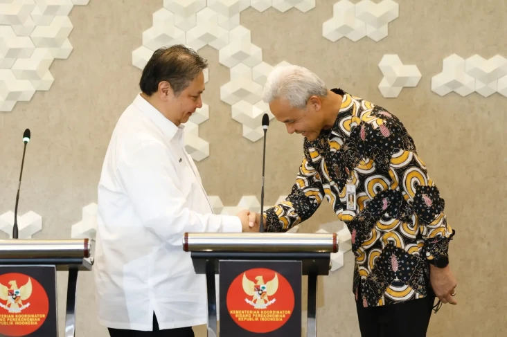 Ganjar dan Airlangga...