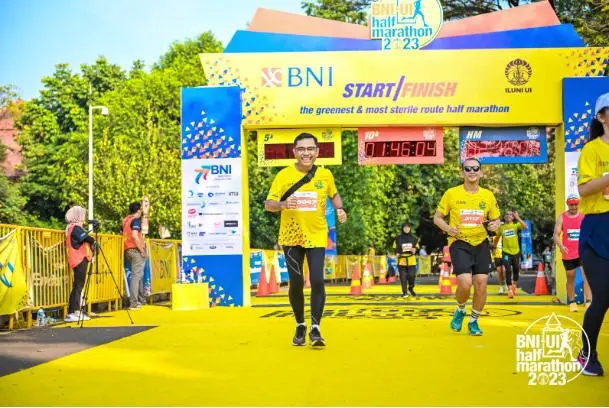 UI Half Marathon Diikuti...