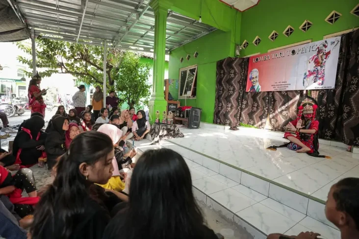 Lomba Tari Topeng, Ganjar...