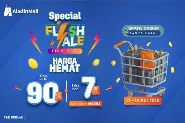 Serbu Flash Sale di...