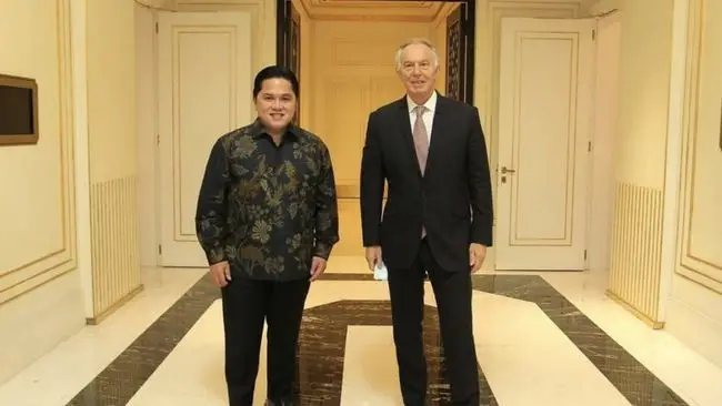 Erick Thohir Bertemu...