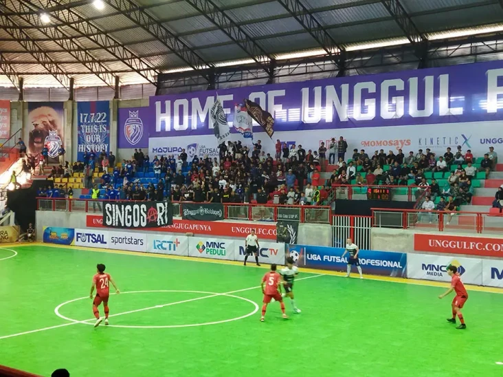 Hasil Liga Futsal Profesional:...