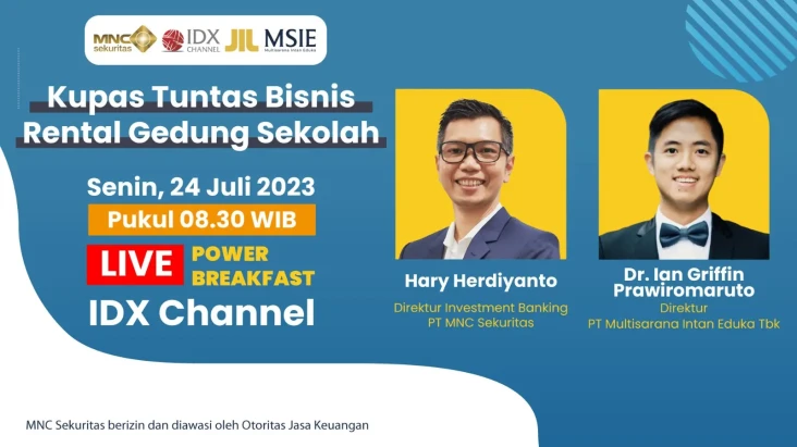 Saksikan Talkshow IDX...