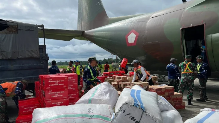 14 Ton Bantuan Kemensos...