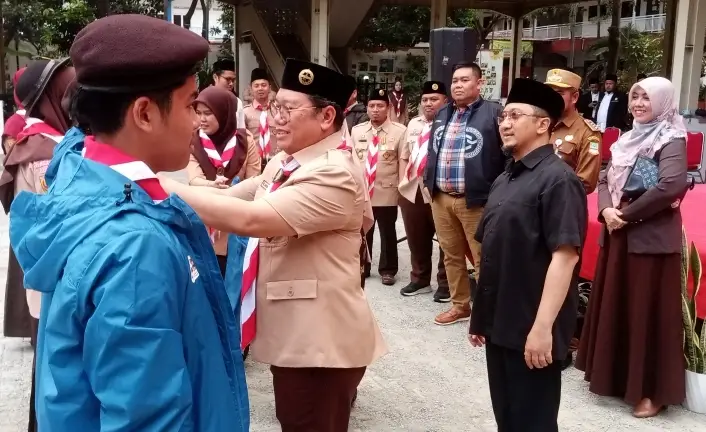 Lepas Kontingen Pramuka...
