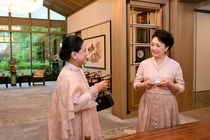 Momen Ibu Negara Iriana...
