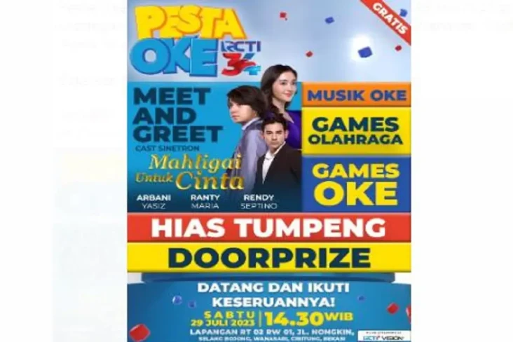 Pesta Oke RCTI34 Datang...