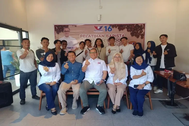 Peserta Pelatihan Barista...