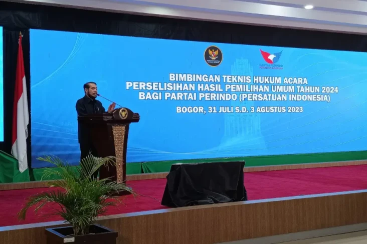 Ketua MK Berharap Perindo...