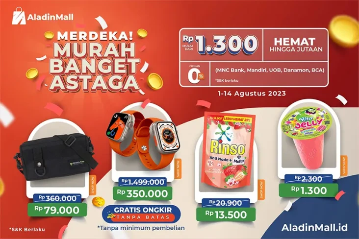 Serbu Promo Merdeka...