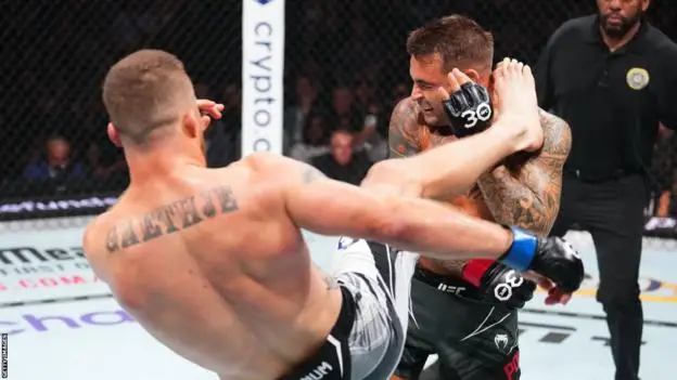 Dustin Poirier Balas...