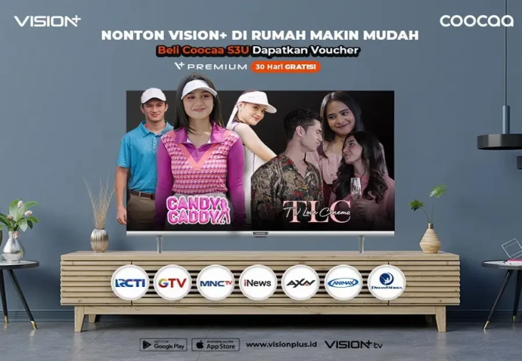 Asyik, Vision+ Kini...