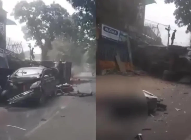 Viral Video Tabrakan...
