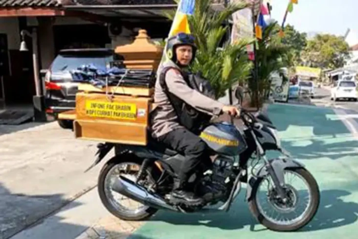 Unik! Bhabinkantibmas...