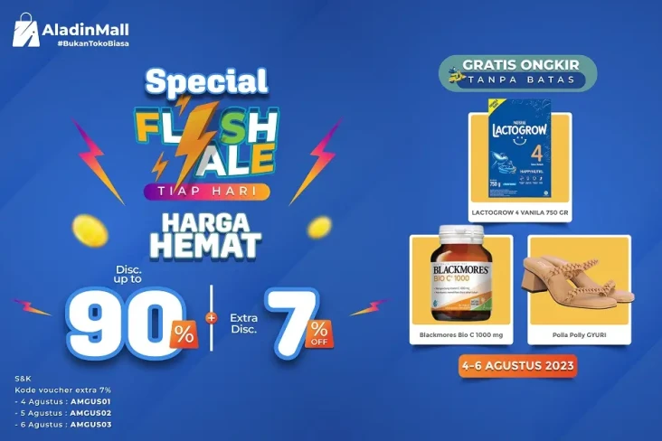 Kejar Flash Sale Diskon...