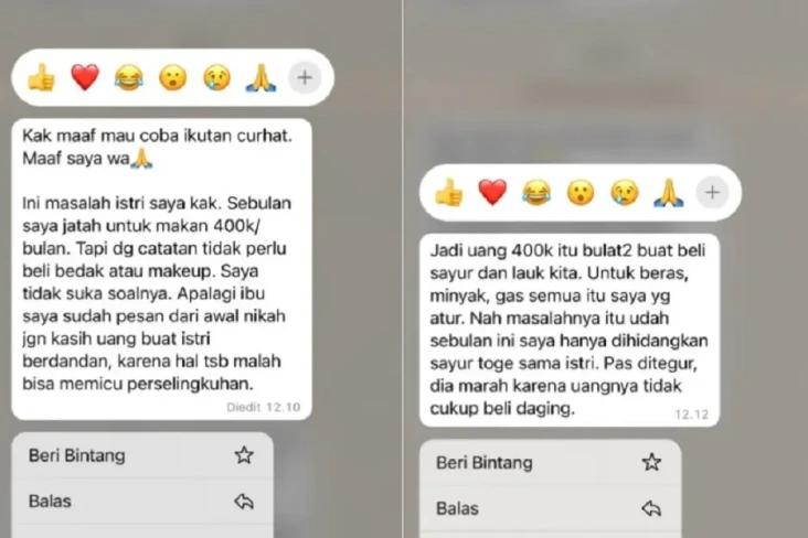 Viral! Suami Beri Istri...