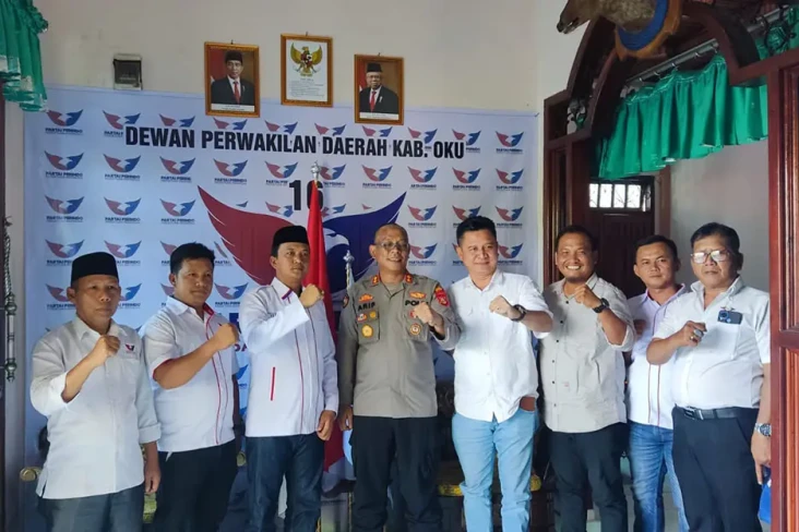 Dikunjungi Kapolres,...