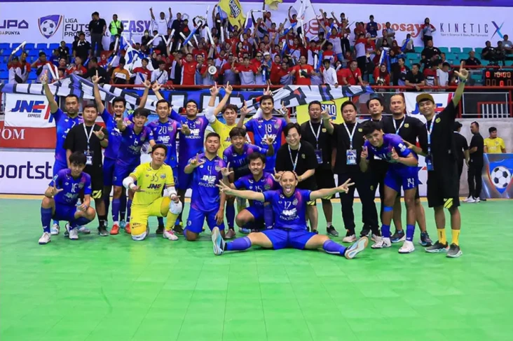 Hasil Liga Futsal Profesional...
