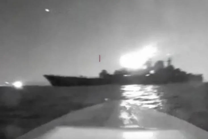 Drone Laut Ukraina Hantam...