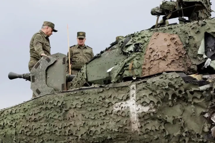 Militer Rusia Ledek...