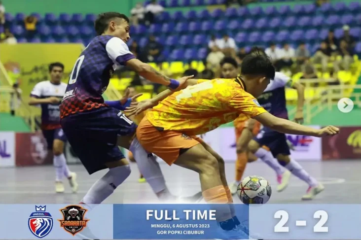 Hasil Liga Futsal Profesional...