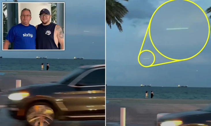 Diduga UFO, Pria Ini...